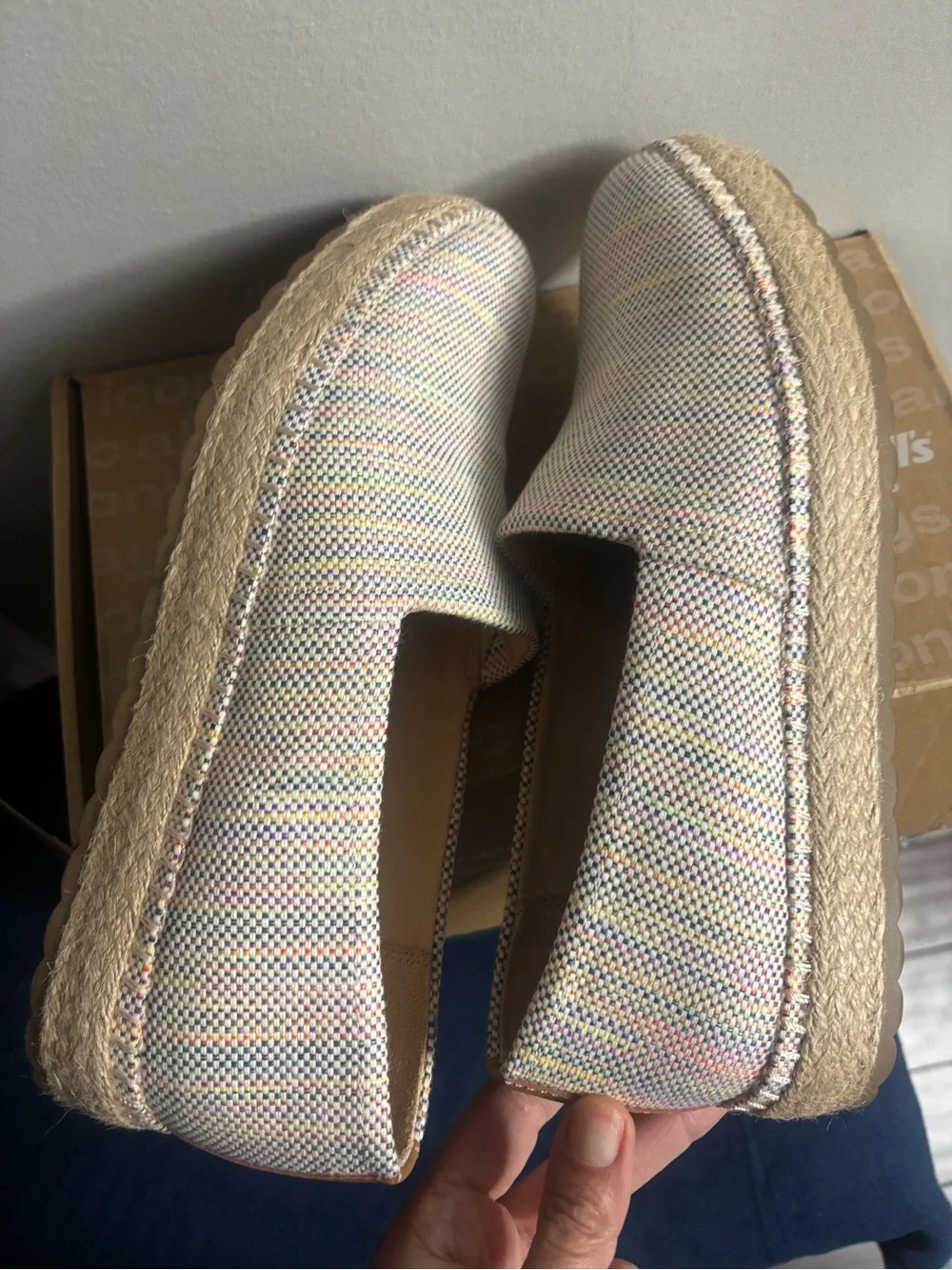 Dr. Scholl's Sunray Espadrille Sneaker 9.5 Medium